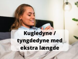 Read more about the article Guide: Tyngdedyner / Kugledyner med ekstra længde (2023)