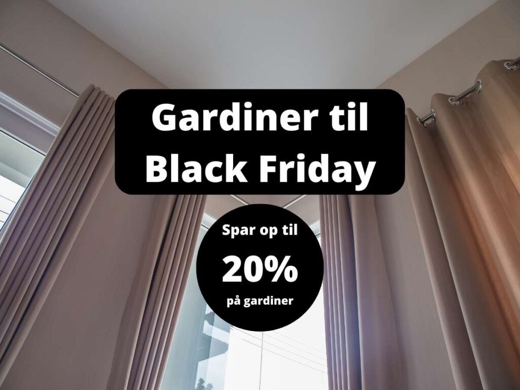 Gardiner, Black Friday, Tilbud, Black Week