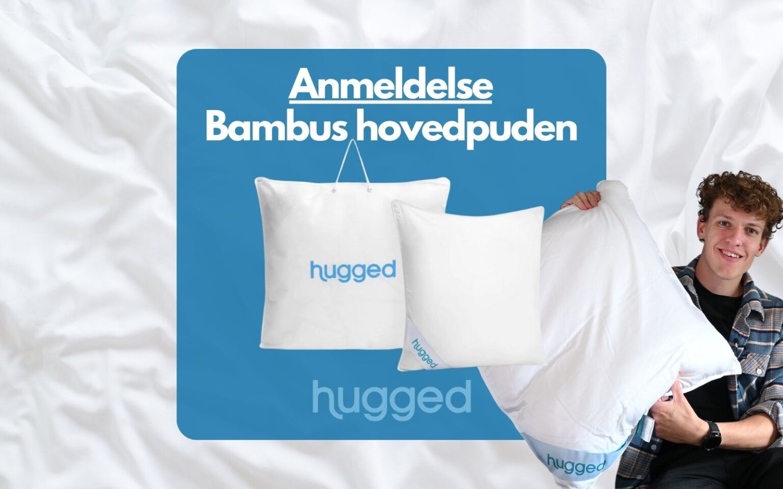 Hugged Test og anmeldelse af bambus hovedpuden fra Hugged | Soveeksperten