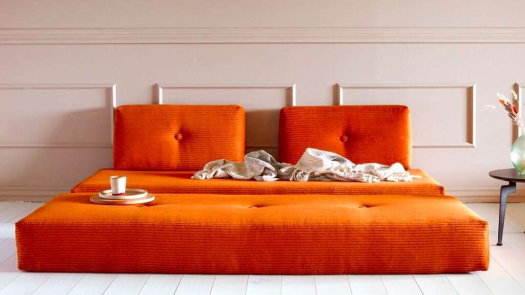 Sigmund Daybed sovesofa i orange