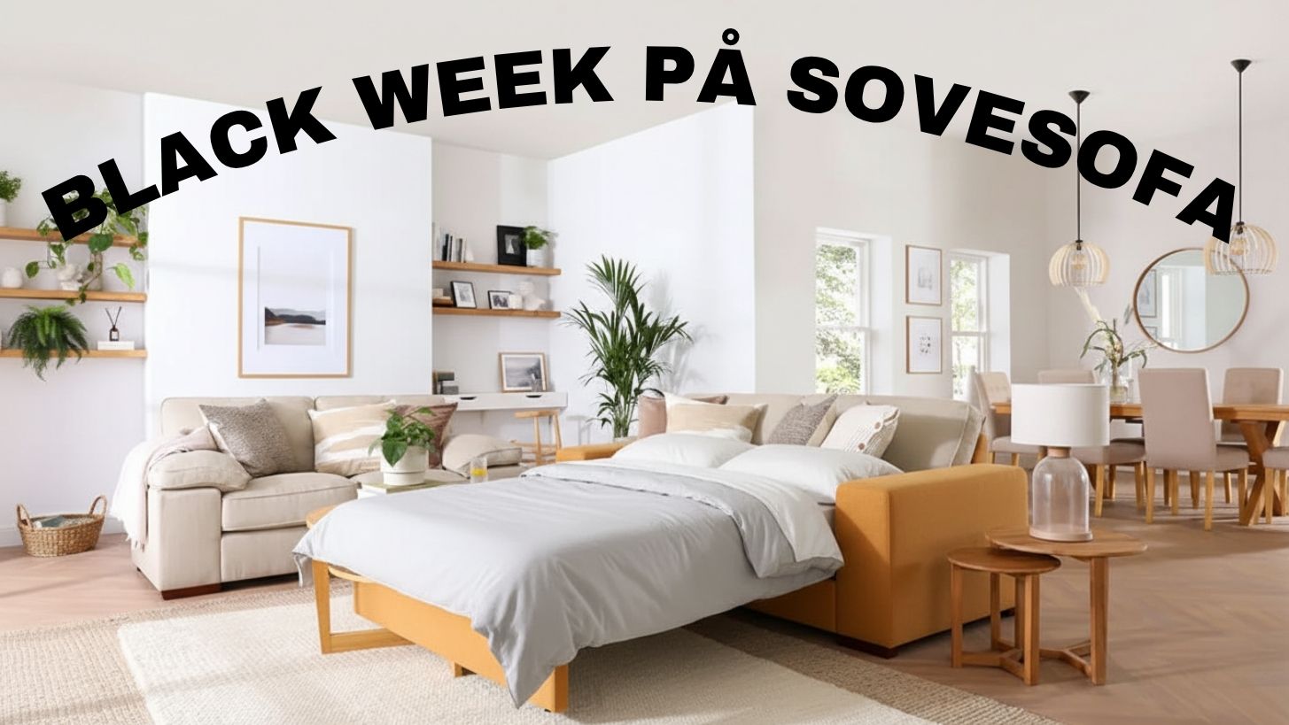 BLACK WEEK PÅ SOVESOFA